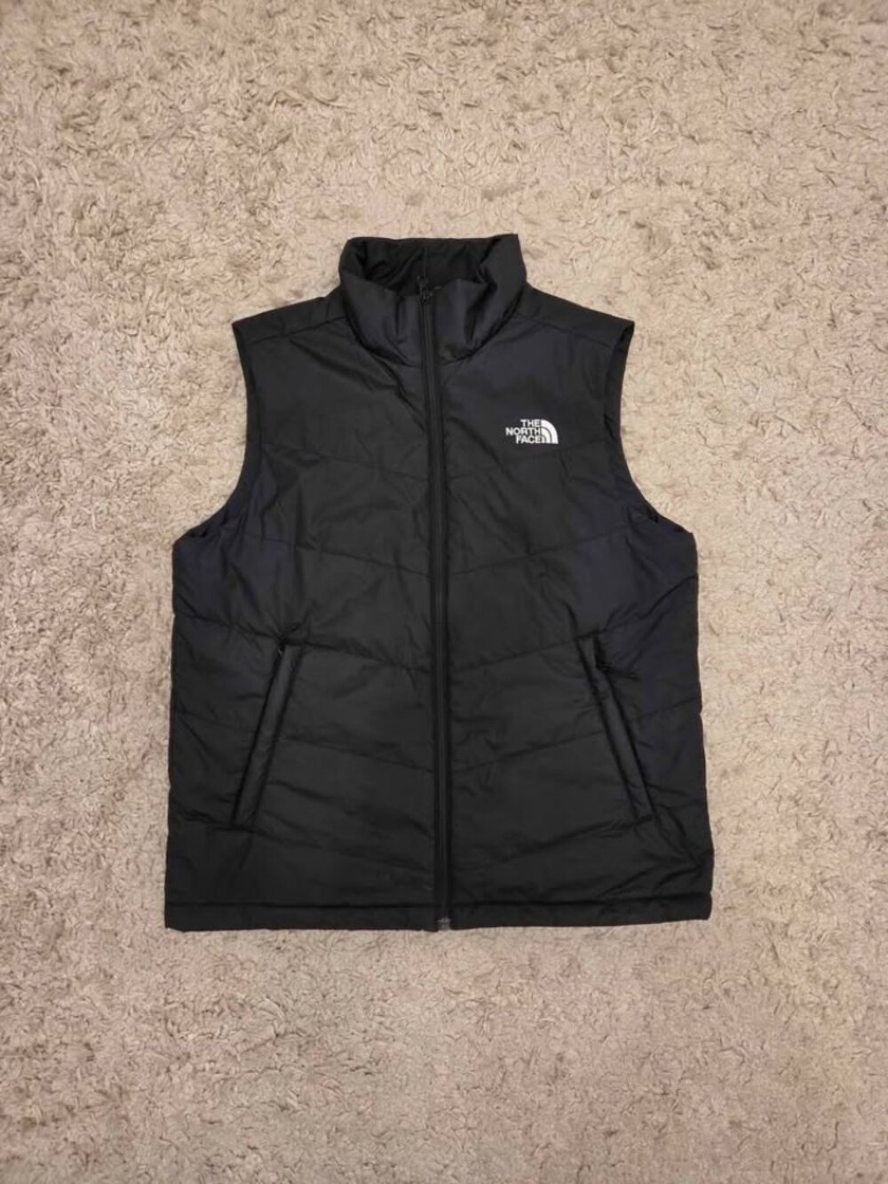 The North Face Junction Insulated Vest Men’s M Black Quilted Puffer Outdoor